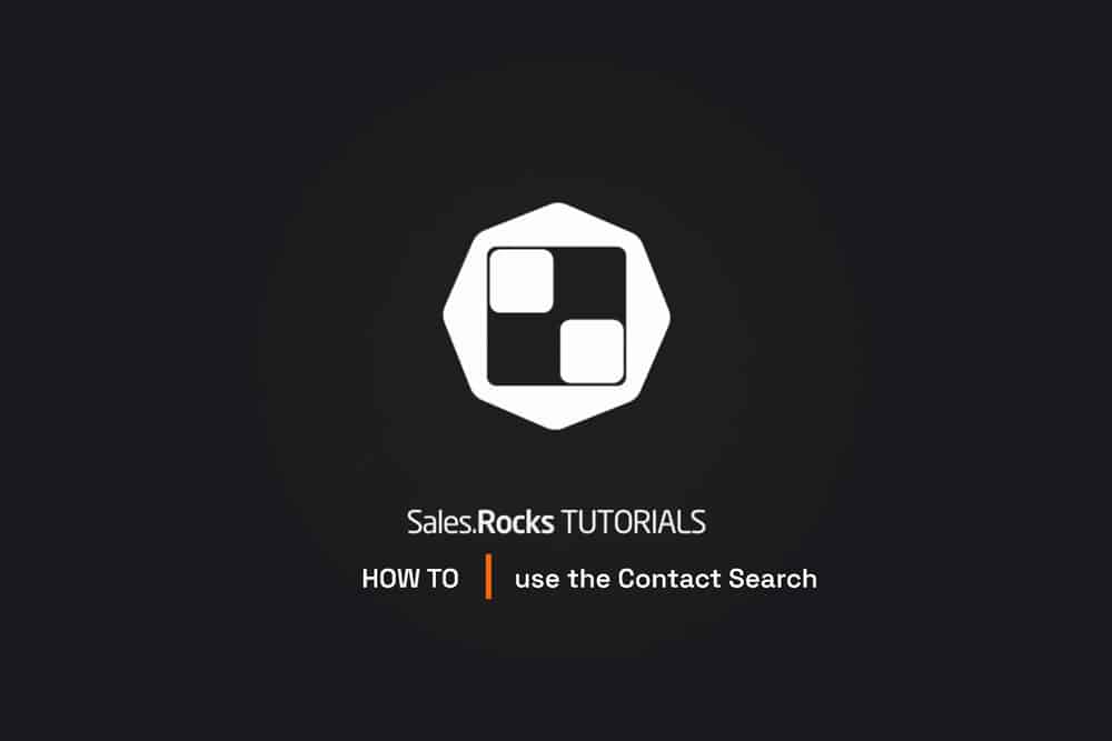 how to use contact search